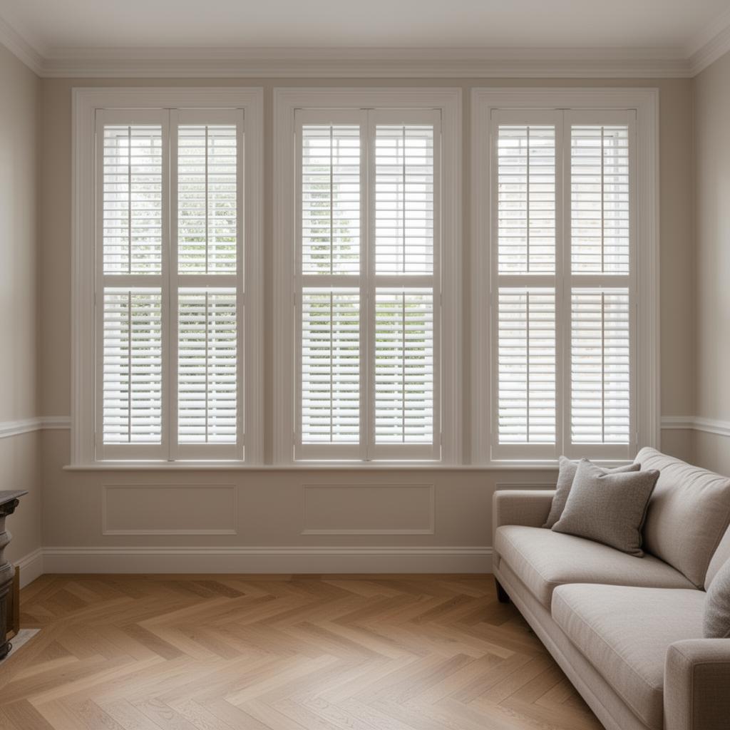 Full-Height Shutters — Lounge, West London